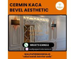 Cermin Kaca Bevel Aesthetic - Malang Kota