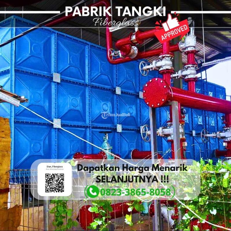 Terunggul Tangki Air Fiberglass FRP 5000 Liter - Lumajang