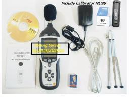 Digital Sound Level Meter Clibrator Data Logger Decibel D CEM DT-8852 - Jakarta Pusat 