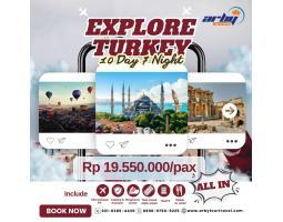 Paket Wisata Turkei 10 Hari 7 Malam - Jakarta Pusat 