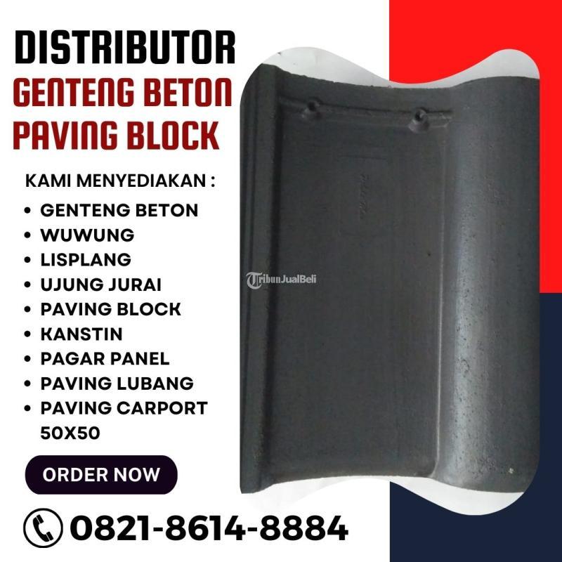 Genteng Beton Flat Murah dan Tahan Bocor, Pengiriman Terbaik ke Lamongan - Malang