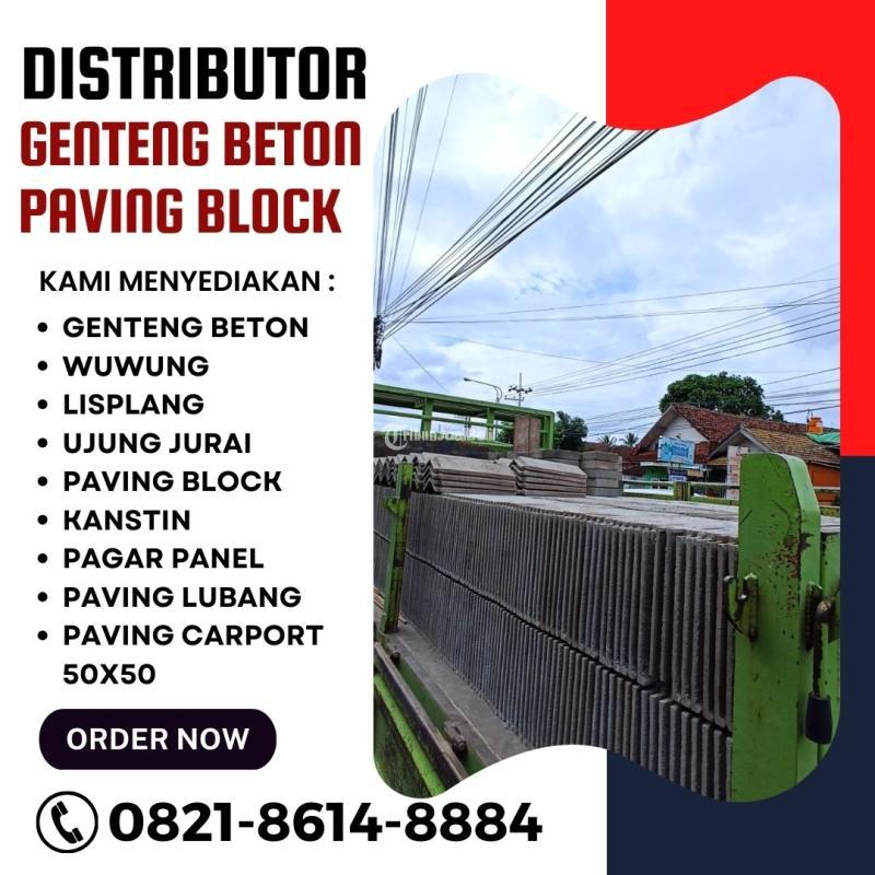 Genteng Beton Flat Murah dan Tahan Bocor, Pengiriman Terbaik ke Lamongan - Malang