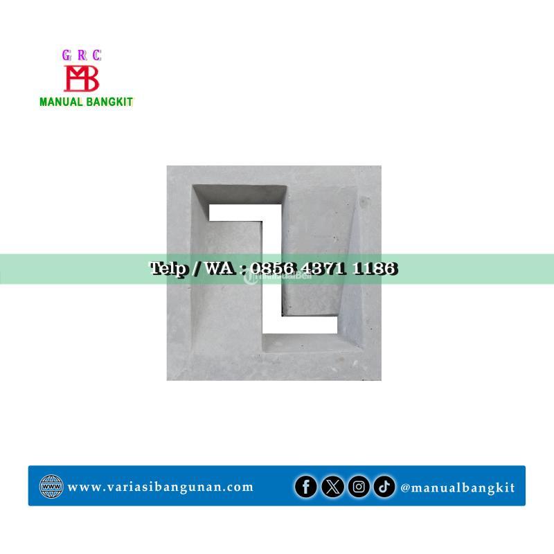 Roster Z Dua Muka Pagar Rumah Minimalis - Magelang