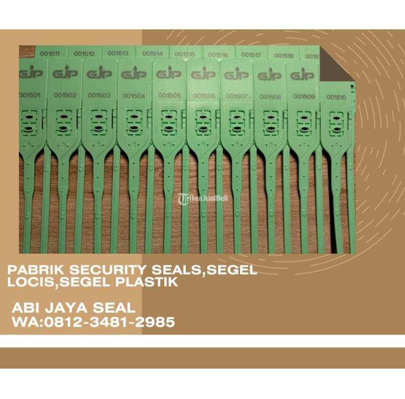 Pabrik Segel Plastik Security Seals Locis - Toba Samosir