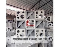 Pagar Roster Beton Rumah kekinian dan Trending - Majalengka