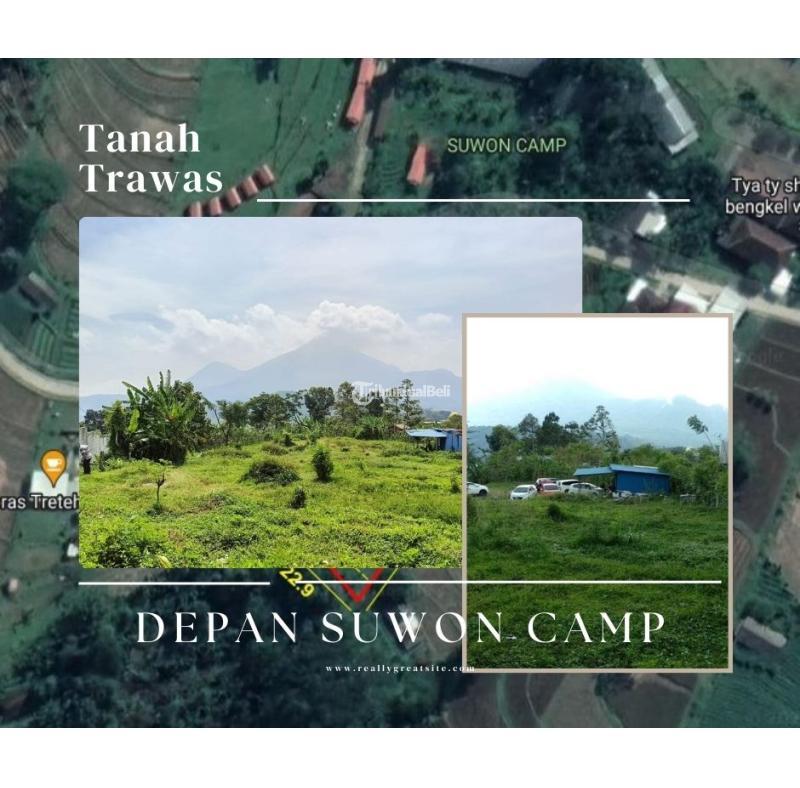 Dijual Tanah Luas 815m SHM di Trawas dengan View Gunung - Mojokerto 