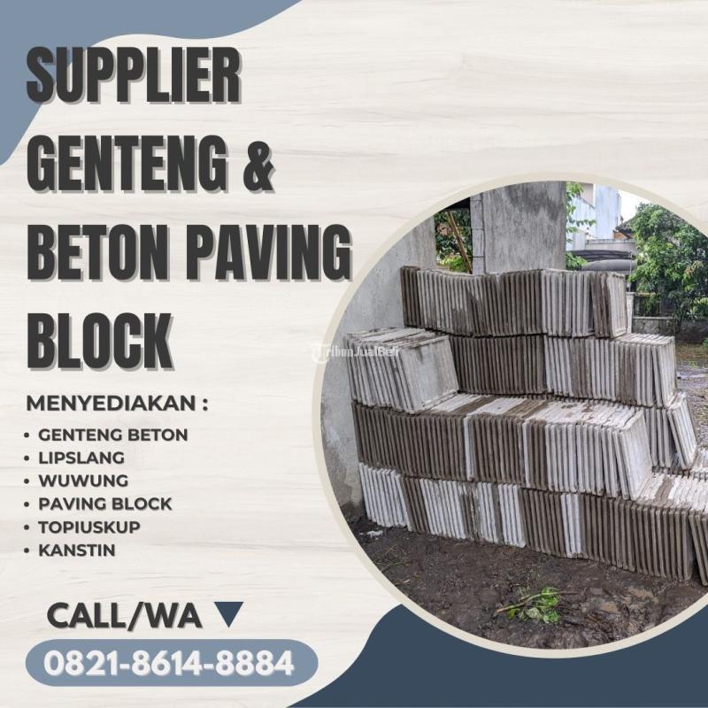 Genteng Press Beton Tahan Lama dan Estetis - Malang