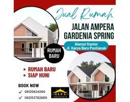 Dijual Rumah Baru 3KT 2KM SHM Gardenia Spring Ampera - Kota Pontianak