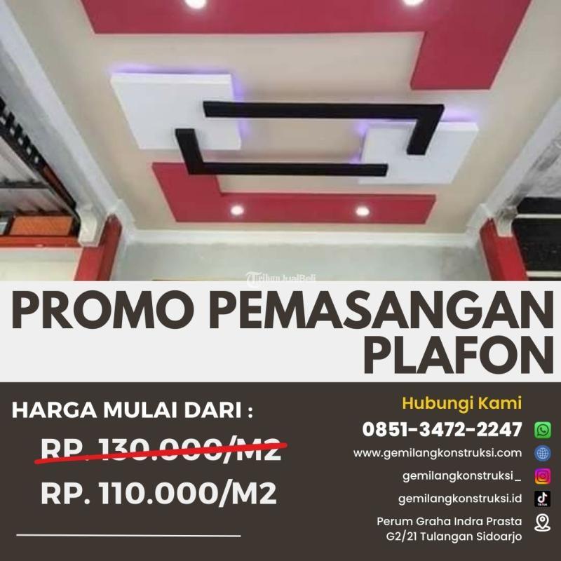 Jasa Plafon Atap Aluminium - Mojokerto