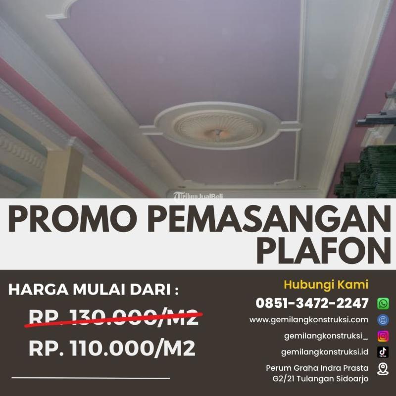 Jasa Pasang Plafon Atap Kamar - Mojokerto