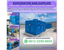 Best Seller Kontraktor dan Supplier Tangki Panel Kotak - Situbondo