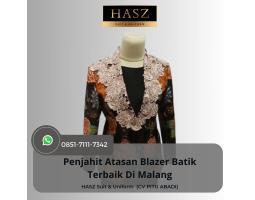 Penjahit Atasan Blazer Batik Terbaik - Malang Kota