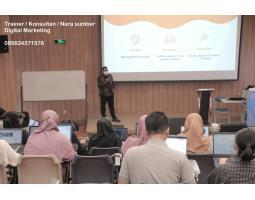 Narasumber Digital Marketing Cililin - Bandung Barat