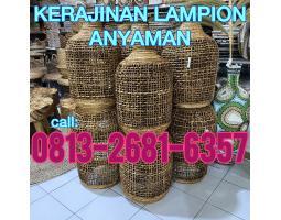 Kerajinan Lampion Anyaman Harga Ecer - Bantul