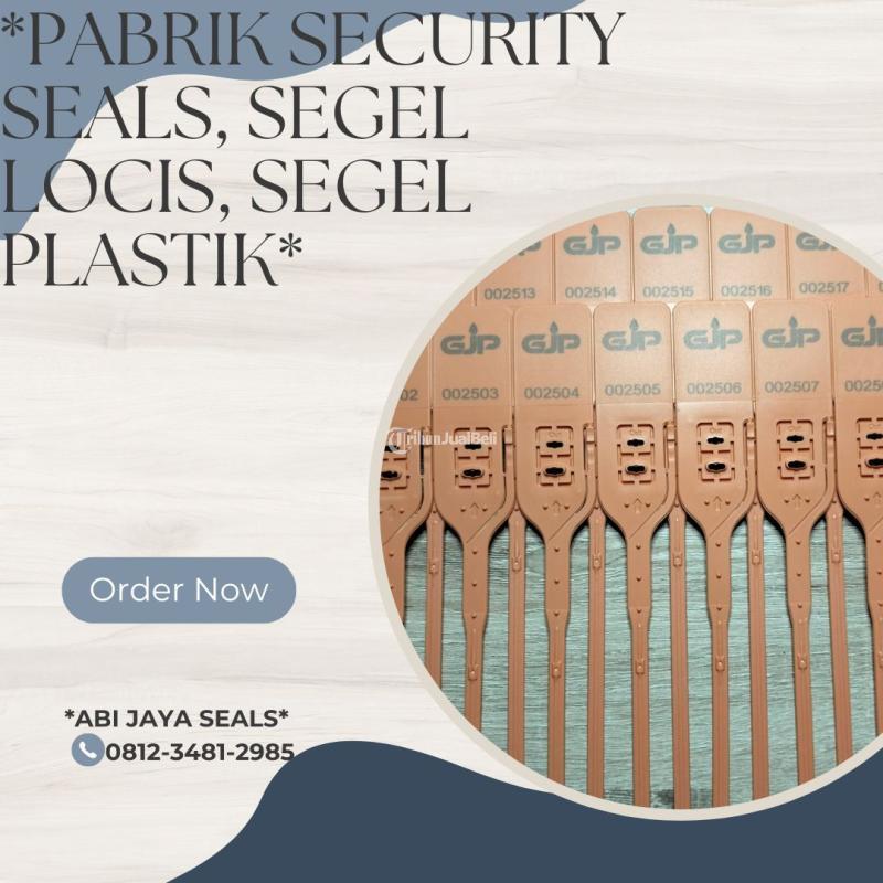 Segel Plastik Security Seals Locis - Langkat