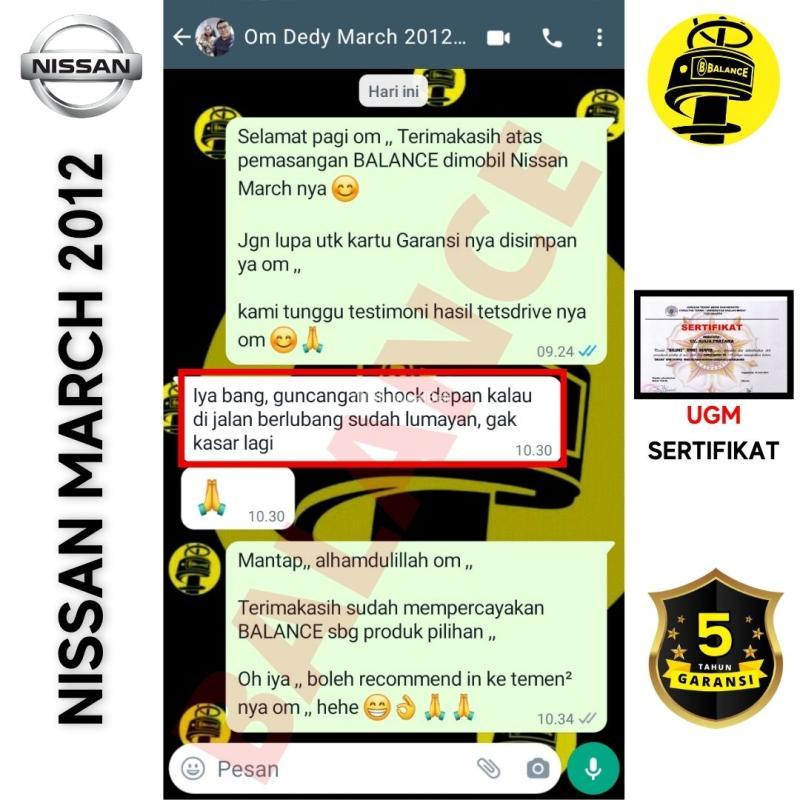 Pakai Spring Buffer Balance Berkendara di Jalan Berlubang Mobil Tetap Nyaman - Medan