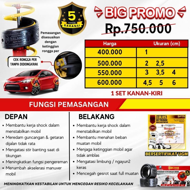 Pakai Spring Buffer Balance Berkendara di Jalan Berlubang Mobil Tetap Nyaman - Medan