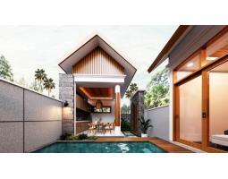 Jual Villa Murah Bali 2 Kamar Ada Pool Tiep 55 2KM Legalitas SHM - Badung 