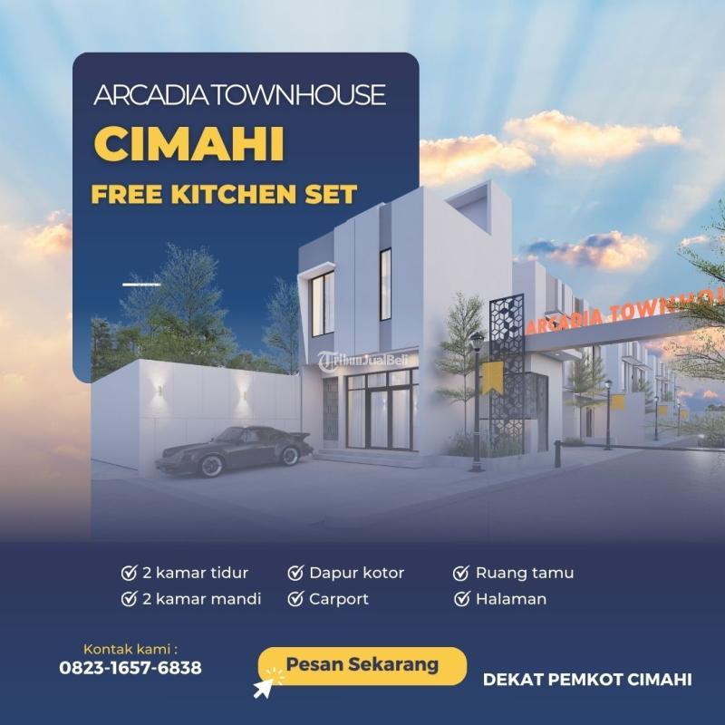 Dijual Rumah 2 Lantai di Cimahi, Cocok untuk Keluarga Akses Jalan Utama Tipe 50 - Cimahi
