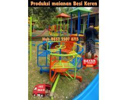 Free Ongkir Playground Besi Minimalis Dan Mangkok Putar - Blora