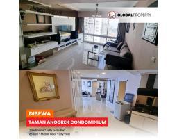 Disewakan Taman Anggrek Condominium Apartment Fully Furnished, 2 Bedroom, Middle Floor - Jakarta Barat