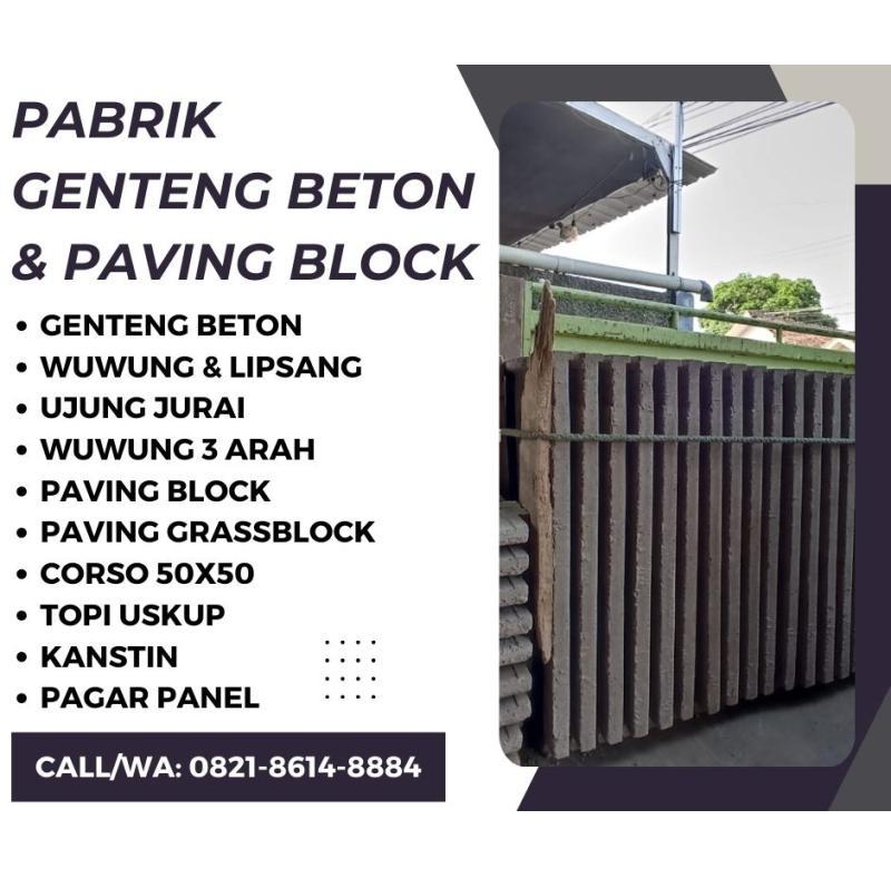 Genteng Beton Flat Promo Terbaik untuk Rumah Minimalis - Malang