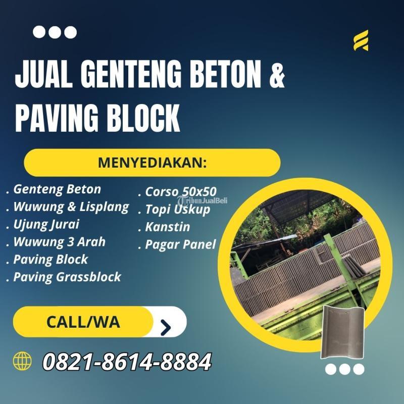 Dapatkan Harga Murah Genteng Beton Flat - Malang