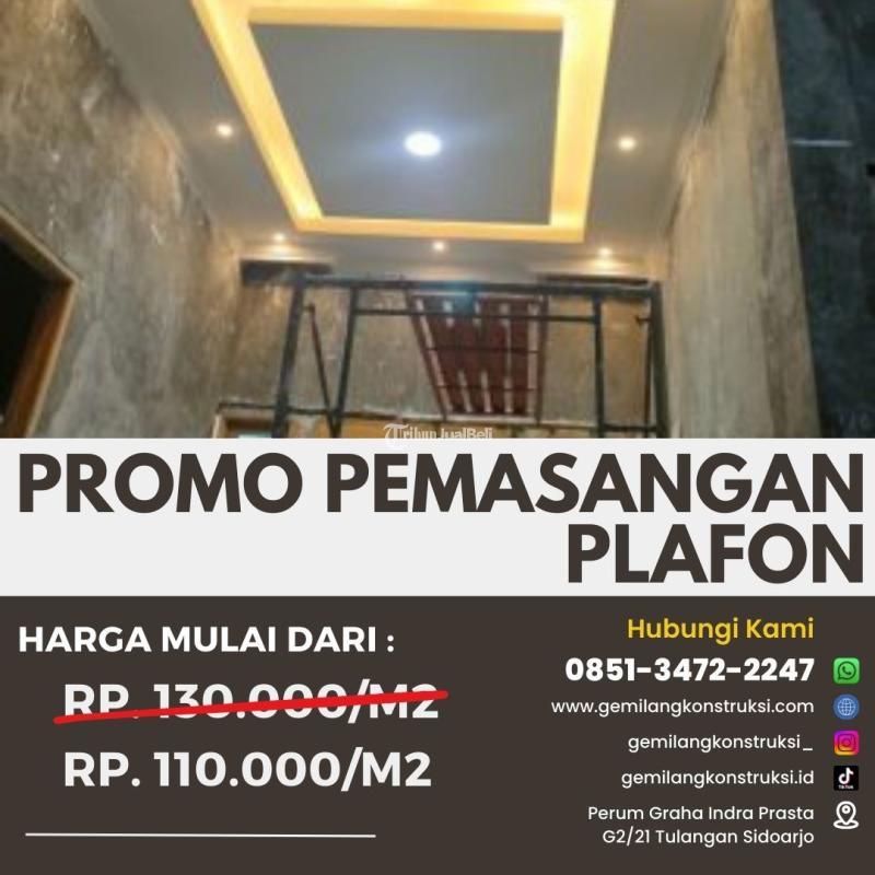 Jasa Pasang Plafon Atap Kamar Asbes Plafon - Mojokerto