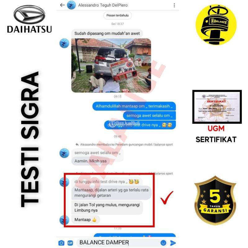 Tanpa Modif Atasi Mobil Gasruk Pasang Balance Damper - Pekanbaru