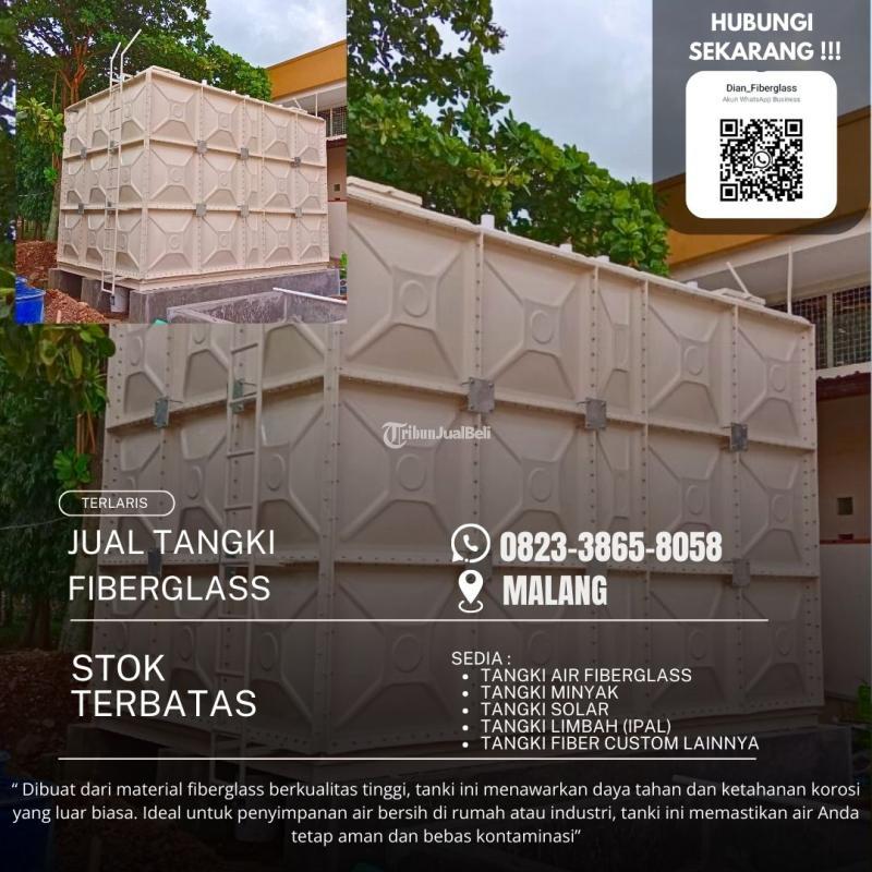  Tangki Panel FRP Fiberglass 10000 Liter - Malang 