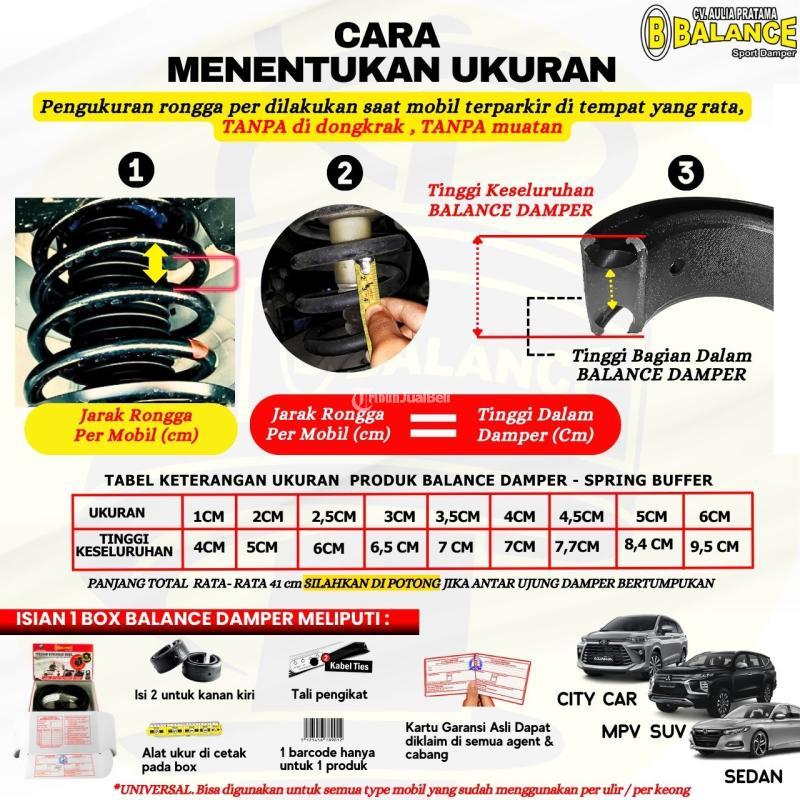 Tetap Stabil dan Nyaman Mobil di Jalan Berlubang dengan Pasangkan Balance Damper - Medan