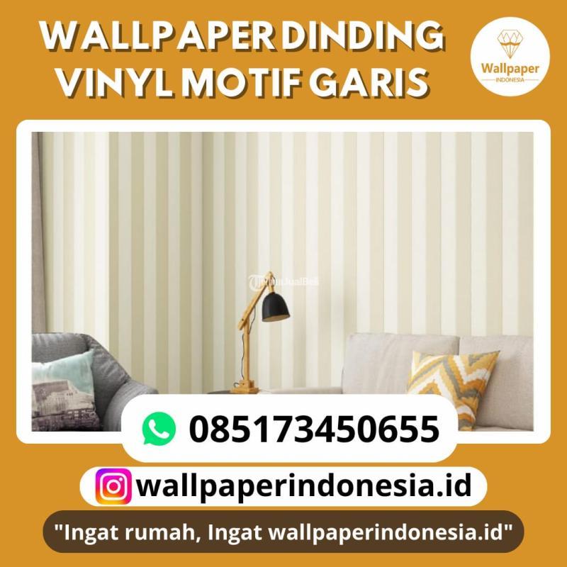 Wallpaper Dinding Vinyl Motif Garis - Malang Kota