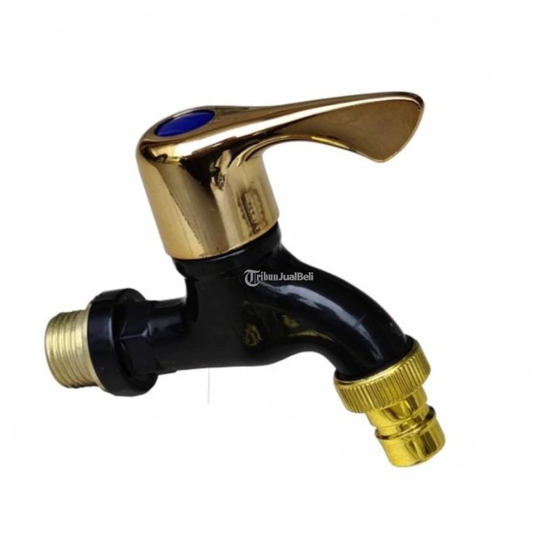 Kran Air Plastik Taman Drat Kuningan 12inch Kran Mesin cuci 12inch - Semarang Kota