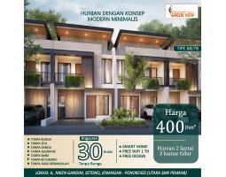 Promo Rumah Asri Tipe 68 Baru di Sanaya Green View - Ponorogo