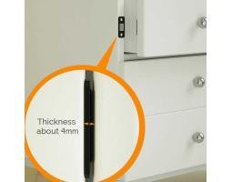 Penahan Pintu Lemari Magnetik Cabinet Damper Magnet Model C - Semarang 