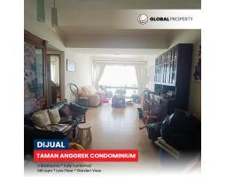 Dijual Apartemen Fully Furnished 3 Bedrooms, Low Floor, Taman Anggrek Condominium - Jakarta Barat 