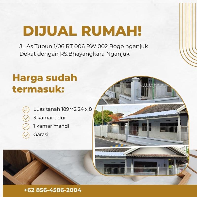 Penawaran Rumah Murah Tipe 24 Baru Murah Nyaman - Nganjuk