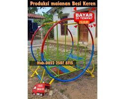 Ayunan Besi Depan Rumah dan Mainan Outdoor TK - Demak 