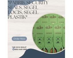 Segel Plastik Security Seals Locis - Kutai Kartanegara