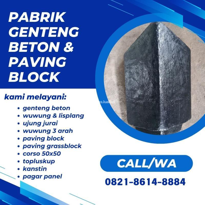 Genteng Beton Flat Berkualitas, Siap Kirim ke Pasuruan - Malang