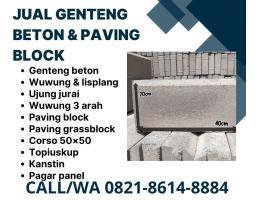 Desain Paving Block Terbaik untuk Taman Grass Paving Block - Malang