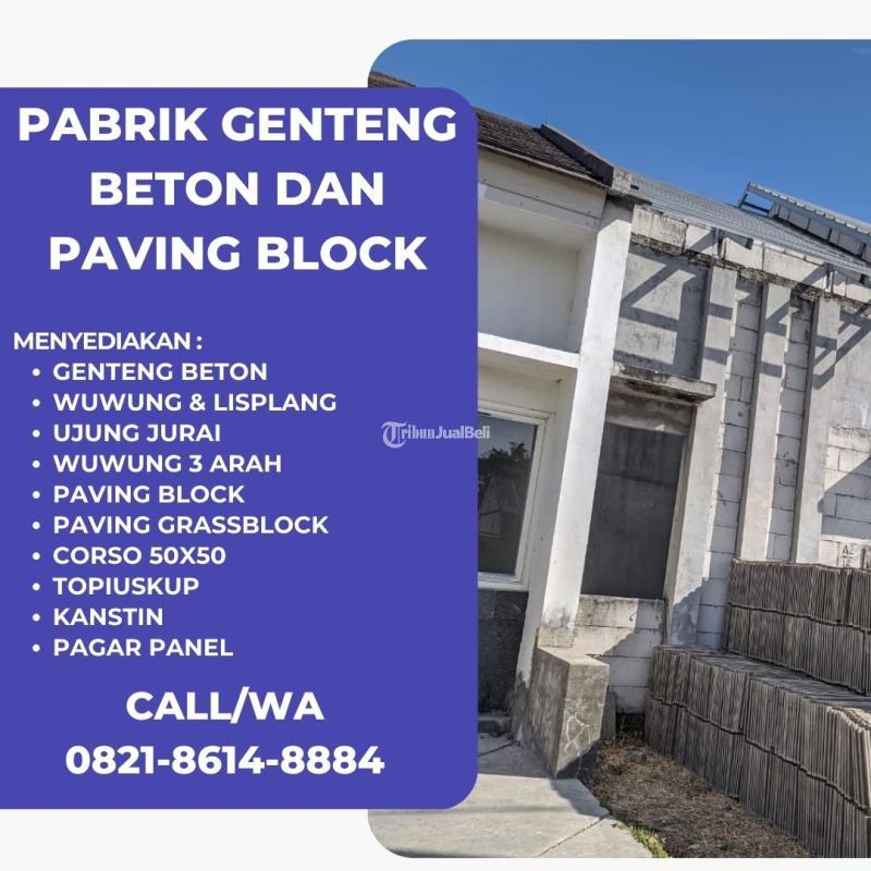 Genteng Flat Murah dan Tahan Lama, Pengiriman Terjamin - Malang