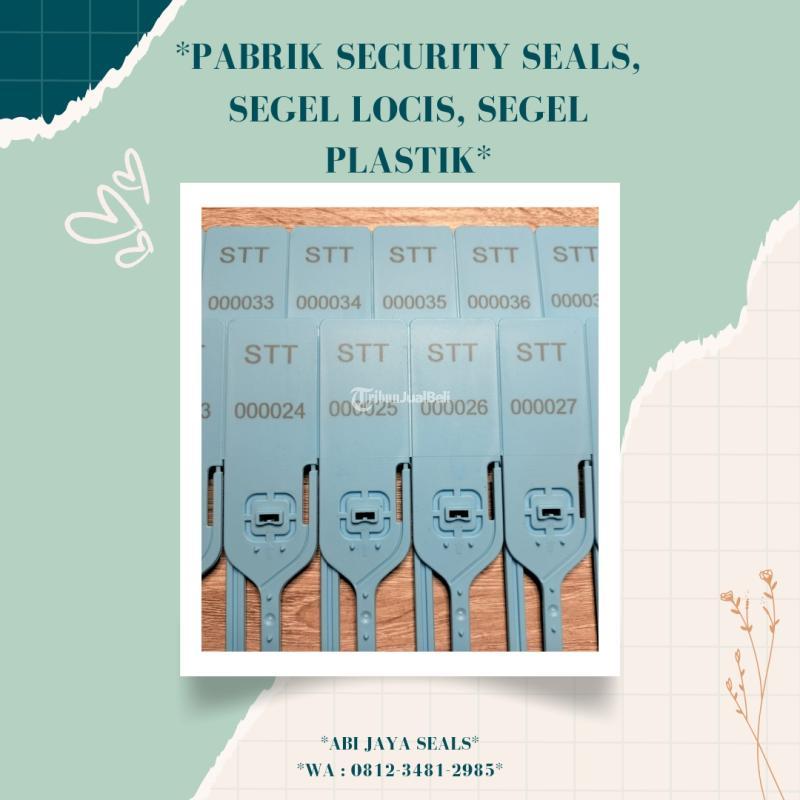 Segel Plastik Security Seals Locis - Kutai Timur