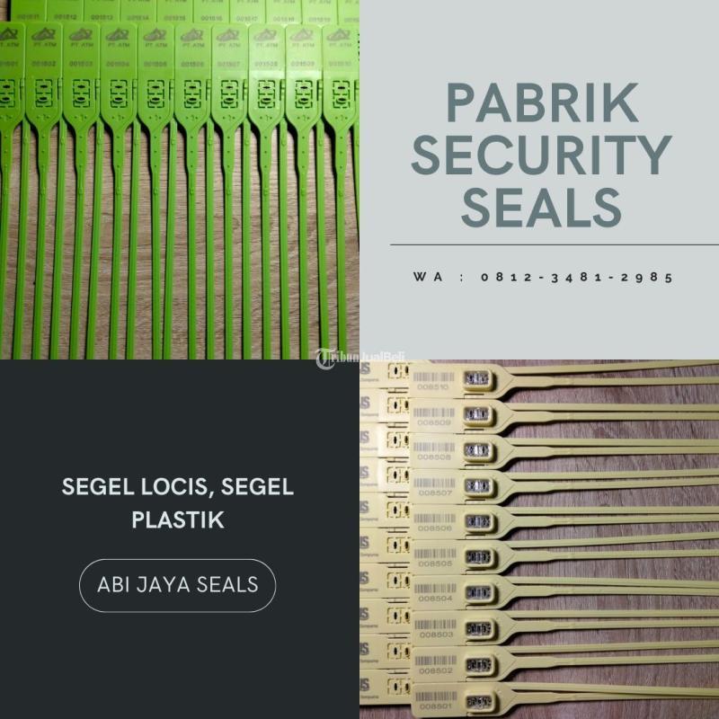 Pabrik Segel Plastik Security Seals Locis - Jember