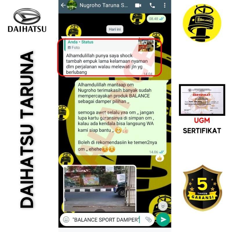 Bikin Mobil Nyaman Di Jalan Berlubang Dg Pasang Balance Spring Buffer Awet 9 Tahun - Pekanbaru