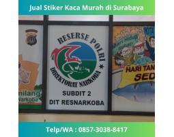 Stiker Kaca Murah Kualitas Terbaik - Surabaya 