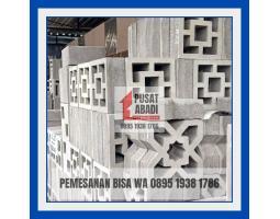 Roster Beton Minimalis ukuran 20x20 - Cirebon