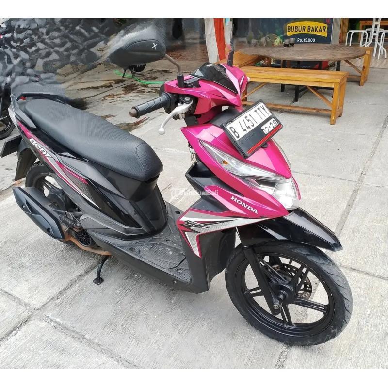 Motor Honda Beat Idling Stop Bekas Tahun 2018 - Jakarta Timur