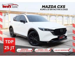 Dijual Mobil Mazda CX 5 Kuro Edition 2.5 Skyactive G 4X2 Last edition, AT, Tahun 2022, Warna Putih, TDP 25jt - Jakarta Utara