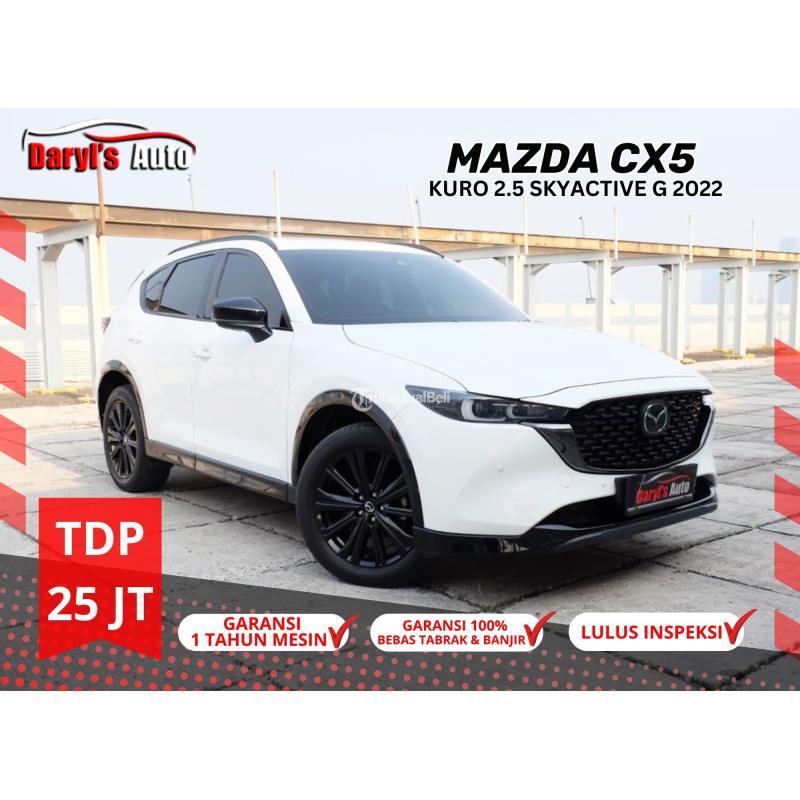 Dijual Mobil Mazda CX 5 Kuro Edition 2.5 Skyactive G 4X2 Last edition, AT, Tahun 2022, Warna Putih, TDP 25jt - Jakarta Utara